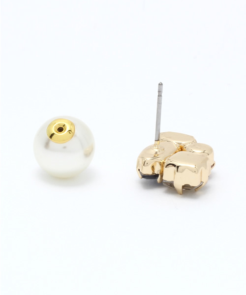 GLOBAL WORK（グローバルワーク）の「アソートバックモチーフピアス/710545（ピアス（両耳用）・レディース・イエロー系その他/ライトイエロー/ホワイト/ネイビー・FREE）」の6枚目の写真