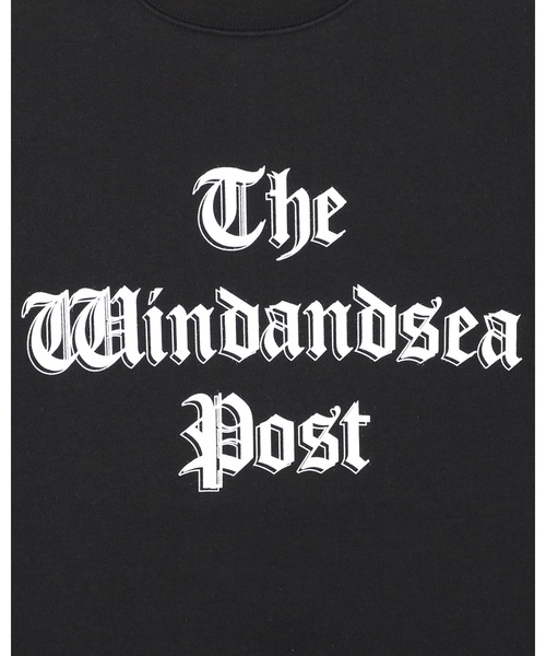 WIND AND SEA(ウィンダンシー)の「THE WINDANDSEA POST CREWNECK SWEATSHIRT(スウェット・メンズ・ネイビー/ブラック・S/XL)」の5枚目の写真