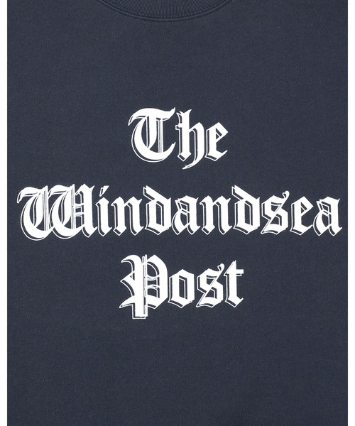 WIND AND SEA(ウィンダンシー)の「THE WINDANDSEA POST CREWNECK SWEATSHIRT(スウェット・メンズ・ネイビー/ブラック・S/XL)」の8枚目の写真