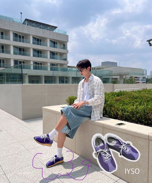 IYSO(イソ)の「ヘイロ80Sグレープ(スニーカー・メンズ・その他・23cm/24cm/25cm/26cm/27cm/28cm/29cm/30cm)」の11枚目の写真