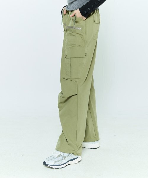 LARTIGENT(ラーティゼン)の「L6 POCKET PANTS(KHAKI)(スウェットパンツ・レディース・その他・FREE)」の4枚目の写真
