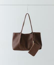 RODE SKO | ポーチ付パンチングラージトートバッグ(トートバッグ)