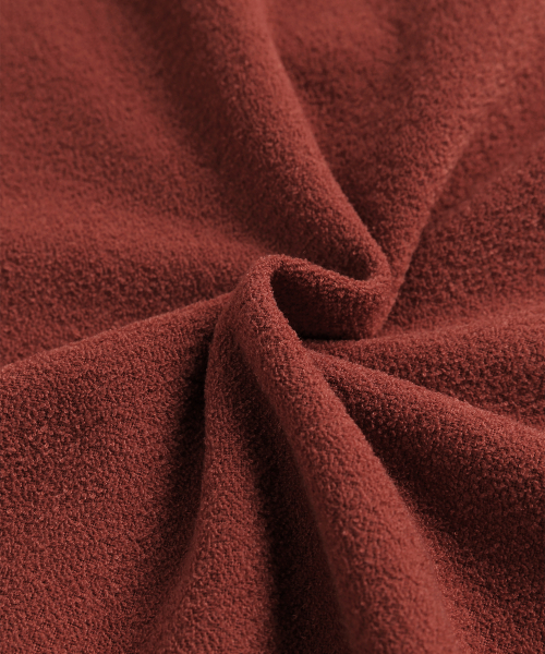 MENASOO(ミナス)の「Terry Fleece Sweatshirt Half Zip Up_Red(スウェット・レディース・レッド・1/2)」の19枚目の写真