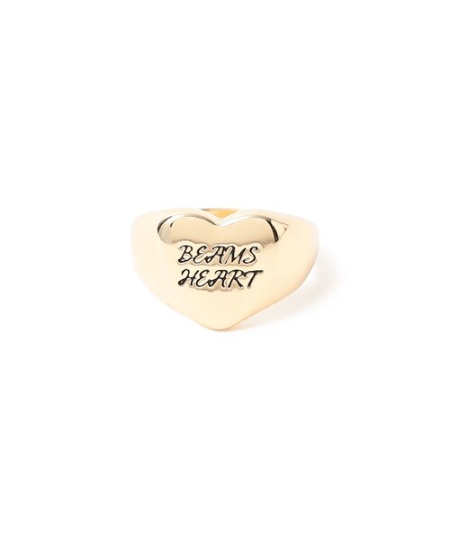 BEAMS HEART(ビームスハート)の「ハートロゴ リング(リング・レディース・ゴールド/シルバー・ONE SIZE)」の2枚目の写真