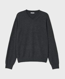 BELIER（ベルリエ）の「シティVネックスウェット - チャコールグレー（ニット/セーター）」