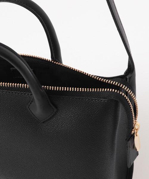 PIENI(ピエニ)の「PIENI MINI BRIEF(ショルダーバッグ・メンズ・ブラック/ピンク/グリーン・ONE)」の5枚目の写真