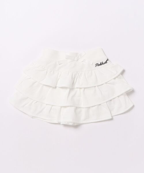 PINKHUNT(ピンクハント)の「PINKHUNT 3段フリルスカート 1319K (トップス別売り)(スカート・キッズ・ブラック/ホワイト・120cm/130cm/140cm/150cm/160cm)」の15枚目の写真