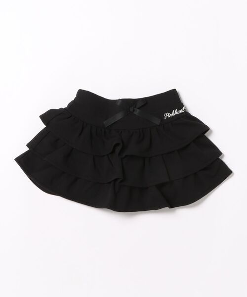 PINKHUNT(ピンクハント)の「PINKHUNT 3段フリルスカート 1319K (トップス別売り)(スカート・キッズ・ブラック/ホワイト・120cm/130cm/140cm/150cm/160cm)」の9枚目の写真