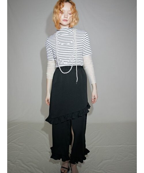 Sorry,Too Much Love(ソーリートゥーマッチラブ)の「Cici Lace Seethrough Top_Ivory(Tシャツ/カットソー・レディース・その他・FREE)」の5枚目の写真