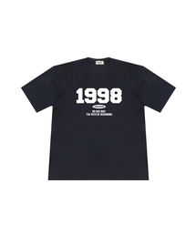 1998ロゴオーバーサイズ半袖Tシャツ(ネイビー)