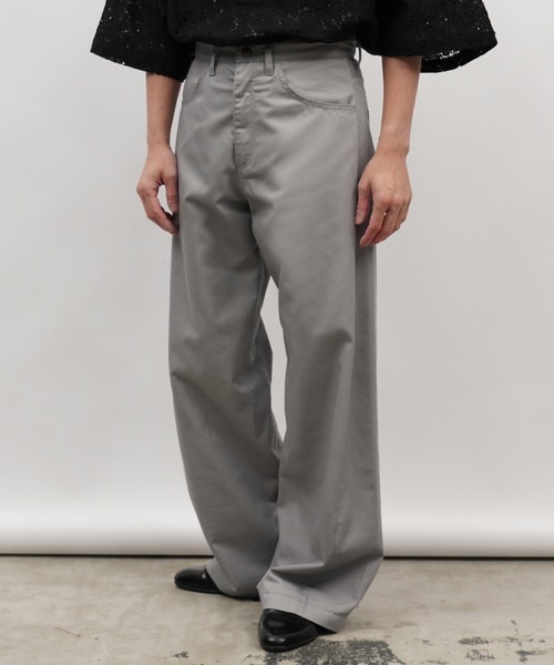 Aphlotus（アプロタス）の「TC ツイスト ツイルパンツ（その他パンツ・メンズ・グレー/ブラック・MEDIUM/SMALL/LARGE）」の2枚目の写真