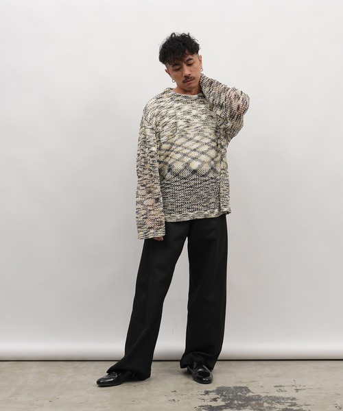 Aphlotus（アプロタス）の「TC ツイスト ツイルパンツ（その他パンツ・メンズ・グレー/ブラック・MEDIUM/SMALL/LARGE）」の3枚目の写真