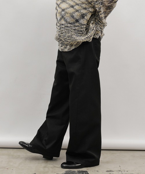 Aphlotus（アプロタス）の「TC ツイスト ツイルパンツ（その他パンツ・メンズ・グレー/ブラック・MEDIUM/SMALL/LARGE）」の4枚目の写真