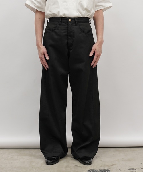 Aphlotus（アプロタス）の「TC ツイスト ツイルパンツ（その他パンツ・メンズ・グレー/ブラック・MEDIUM/SMALL/LARGE）」の10枚目の写真