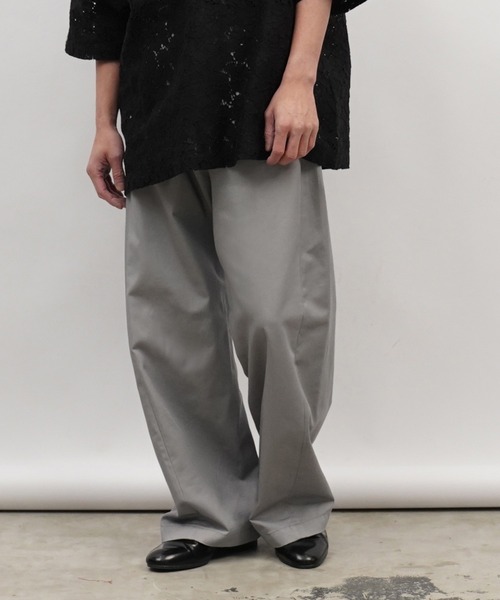 Aphlotus（アプロタス）の「TC ツイスト ツイルパンツ（その他パンツ・メンズ・グレー/ブラック・MEDIUM/SMALL/LARGE）」の19枚目の写真