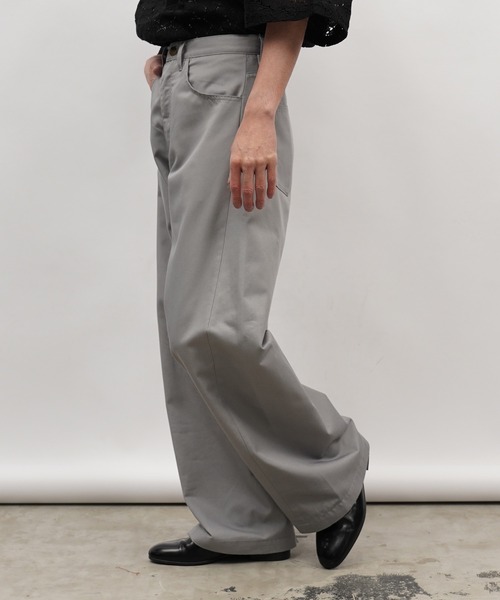 Aphlotus（アプロタス）の「TC ツイスト ツイルパンツ（その他パンツ・メンズ・グレー/ブラック・MEDIUM/SMALL/LARGE）」の21枚目の写真