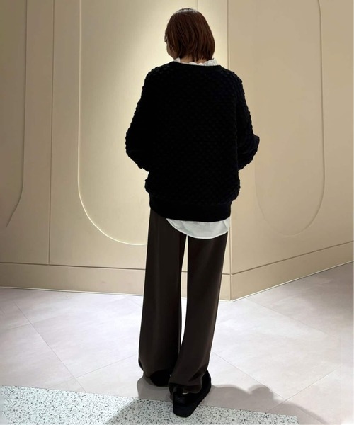 SLOBE IENA（スローブイエナ）の「《追加》タイプライターフリルブラウス（シャツ/ブラウス・レディース・ホワイト/グリーン/ブルー/ベージュ/イエロー・FREE）」の18枚目の写真