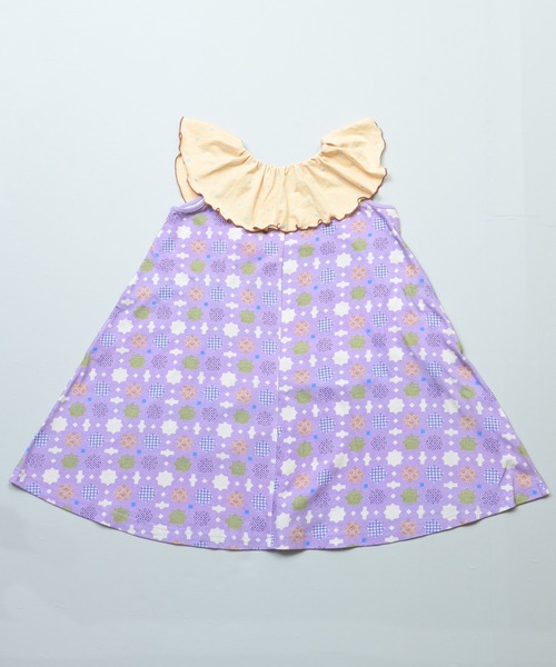 MARKEY'S(マーキーズ)の「フレアーカラーワンピース(ワンピース・キッズ・ラベンダー/レッド系その他/イエロー系その他/ピンク系その他・120/110/100/90/150/140/130)」の19枚目の写真