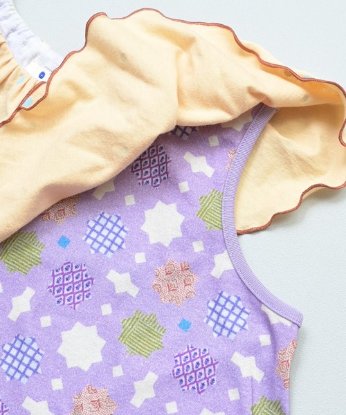 MARKEY'S(マーキーズ)の「フレアーカラーワンピース(ワンピース・キッズ・ラベンダー/レッド系その他/イエロー系その他/ピンク系その他・120/110/100/90/150/140/130)」の14枚目の写真