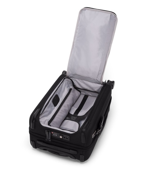TUMI(トゥミ)の「TUMI ALPHA(アルファ) デュアル・アクセス・エクスパンダブル・キャリーオン スーツケース(機内持ち込みサイズ) 1泊~3泊程度(スーツケース/キャリーバッグ・メンズ・ブラック/ネイビー・FREE)」の4枚目の写真