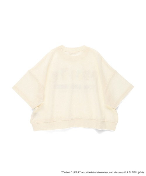 BRANSHES(ブランシェス)の「【トムとジェリー】スウェット7分袖Tシャツ(Tシャツ/カットソー・キッズ・ブラウン/チャコールグレー/アイボリー・120/110/130/90/100)」の10枚目の写真