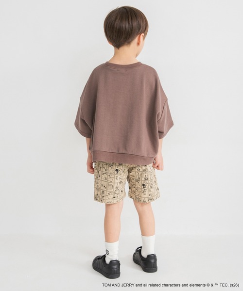 BRANSHES(ブランシェス)の「【トムとジェリー】スウェット7分袖Tシャツ(Tシャツ/カットソー・キッズ・ブラウン/チャコールグレー/アイボリー・120/110/130/90/100)」の19枚目の写真