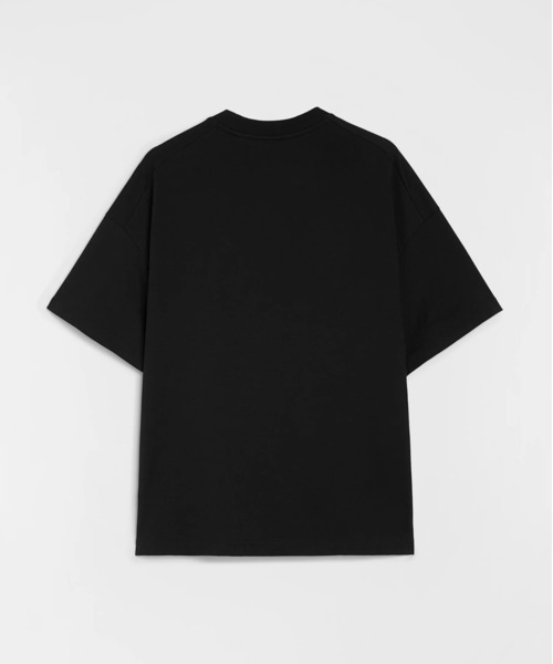 JIL SANDER（ジルサンダー）の「T-SHIRT CN SS（Tシャツ/カットソー・メンズ・ダークブルー/ブラック・L/M/S）」の3枚目の写真