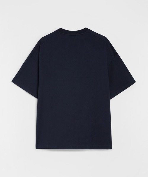 JIL SANDER（ジルサンダー）の「T-SHIRT CN SS（Tシャツ/カットソー・メンズ・ダークブルー/ブラック・L/M/S）」の4枚目の写真