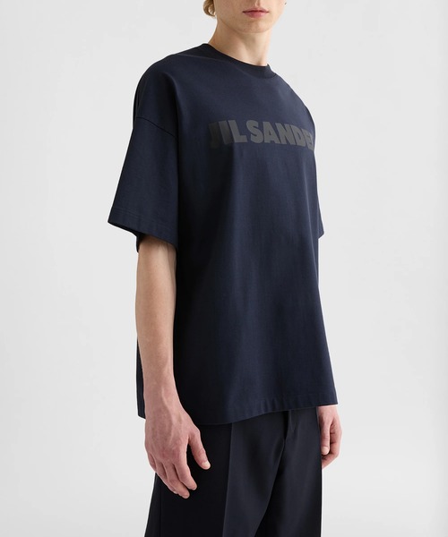 JIL SANDER（ジルサンダー）の「T-SHIRT CN SS（Tシャツ/カットソー・メンズ・ダークブルー/ブラック・L/M/S）」の5枚目の写真