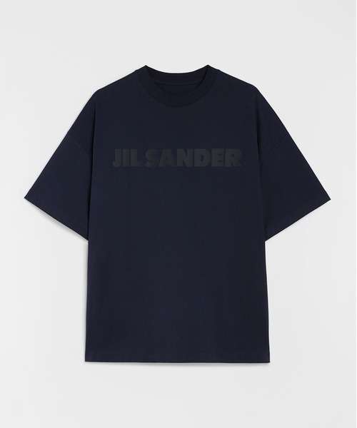 JIL SANDER（ジルサンダー）の「T-SHIRT CN SS（Tシャツ/カットソー・メンズ・ダークブルー/ブラック・L/M/S）」の5枚目の写真