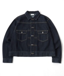 Salong hameu（サロン ハミュー）の「デニムジャケット セカンドモデル/ショート丈/Ｇジャン/ユニセックス/セットアップ対応（デニムジャケット）」