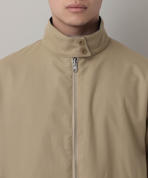 RAGEBLUE（レイジブルー）の「Reversible Stand Neck Bourbon/リバーシブルTRスタンドネックブルゾン（ブルゾン・メンズ・ネイビー/ベージュ・MEDIUM/LARGE）」の12枚目の写真