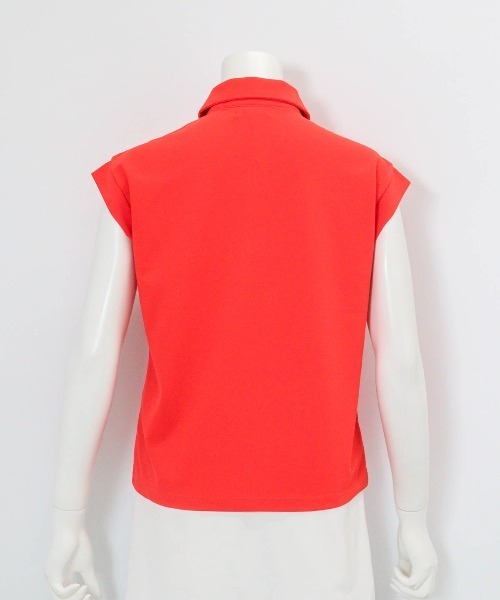 archivio(アルチビオ)の「<LADIES>UV速乾ジップ襟プルオーバー(Tシャツ/カットソー・レディース・ホワイト/レッド/ライトブルー/ブラック・L/M/S)」の12枚目の写真