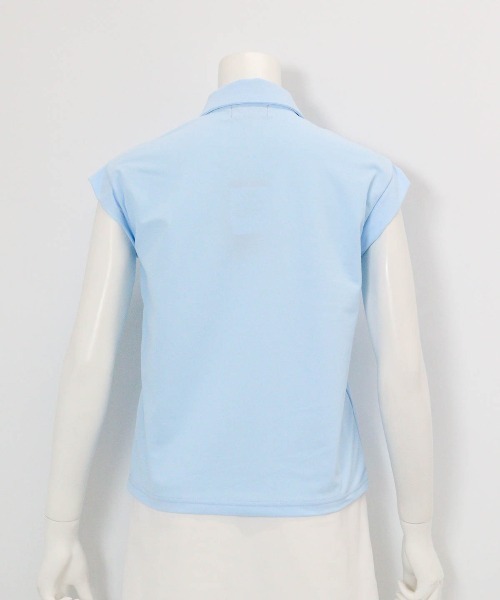 archivio(アルチビオ)の「<LADIES>UV速乾ジップ襟プルオーバー(Tシャツ/カットソー・レディース・ホワイト/レッド/ライトブルー/ブラック・L/M/S)」の14枚目の写真