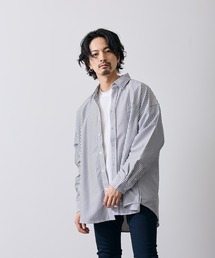ストライプ 長袖 シャツ