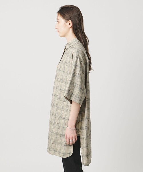 UNITED ARROWS(ユナイテッドアローズ)の「RICCERI シャツ チュニックワンピース(ワンピース・レディース・その他2・FREE)」の3枚目の写真