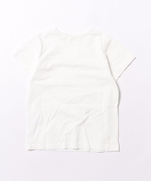 RAGMART(ラグマート)の「カットソー半袖Tシャツ(Tシャツ/カットソー・キッズ・オフホワイト/イエロー/ピンク・120cm/100cm/110cm)」の4枚目の写真