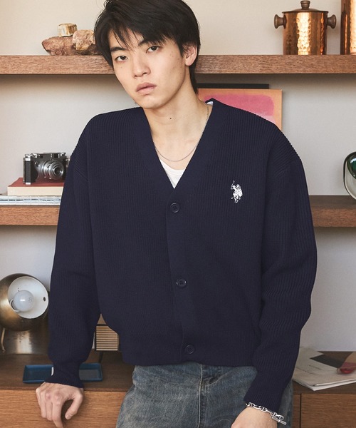 【美品】U.S. POLO ASSN. カーディガン U.S. POLO ASSN.（ユーエスポロアッスン） カーディガン U.S. POLO