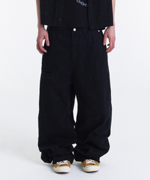 KICHUL（キチョル）の「Asym Vintage Cargo Pants (Washed Black)（その他パンツ）」