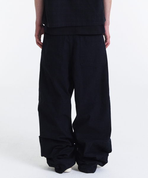 KICHUL（キチョル）の「Asym Vintage Cargo Pants (Washed Black)（その他パンツ・レディース・その他・SMALL/MEDIUM/LARGE）」の6枚目の写真