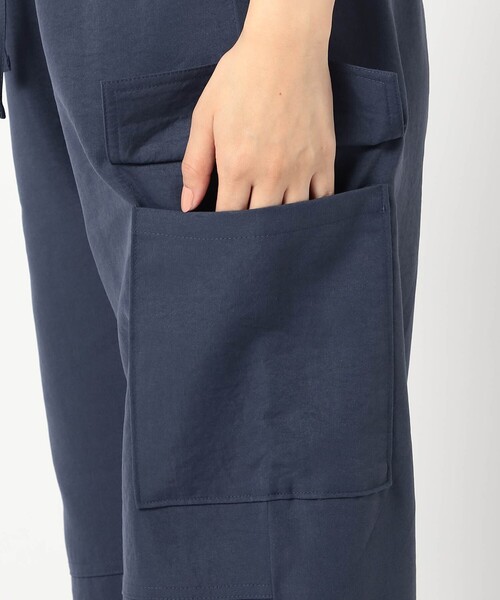 Grand PARK(グランドパーク)の「エステルワッシャー 2WAYカーゴパンツ(その他パンツ・レディース・チャコールグレー/ベージュ/ネイビー・FREE)」の12枚目の写真