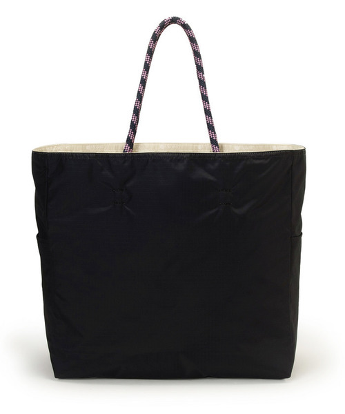 LeSportsac(レスポートサック)の「LARGE 2 WAY TOTE 2ウェイビスケットベージュ/ディープシー(トートバッグ・レディース・ベージュ・FREE)」の5枚目の写真