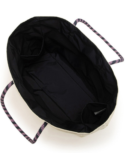 LeSportsac(レスポートサック)の「LARGE 2 WAY TOTE 2ウェイビスケットベージュ/ディープシー(トートバッグ・レディース・ベージュ・FREE)」の3枚目の写真