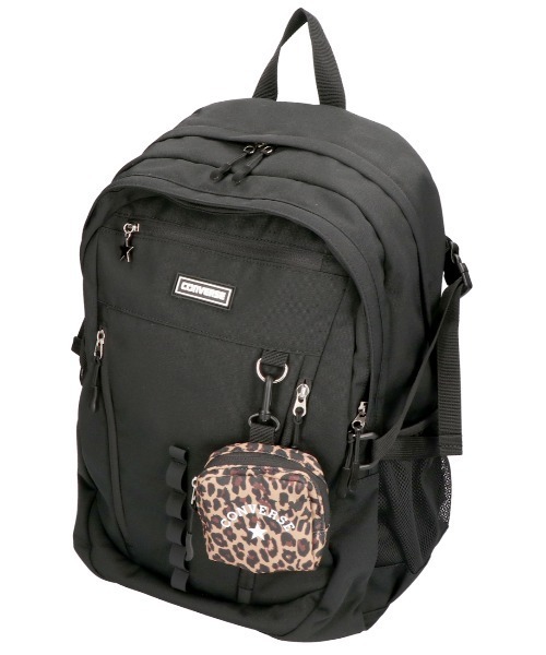 CONVERSE(コンバース)の「【CONVERSE/コンバース】RUBBER PATCH BACKPACK / バックパック(バックパック/リュック・メンズ・アイボリー/ブラック/ベージュ/シルバー・FREE)」の4枚目の写真