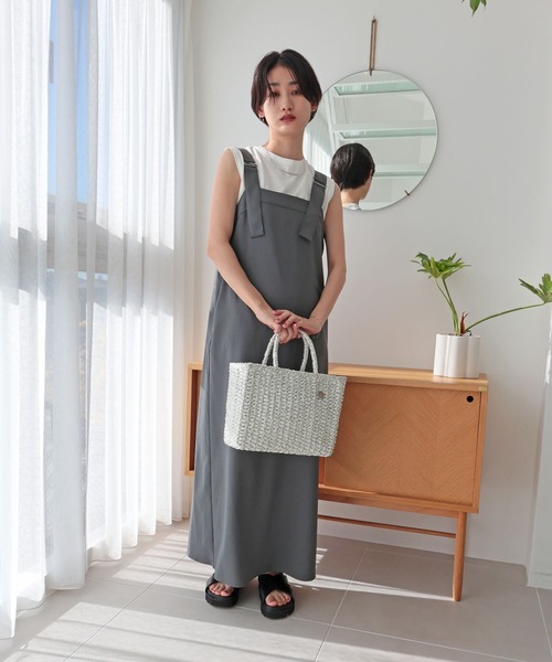 T・S・L（ティーエスエル）の「メタリックミックスペーパートートバッグ（かごバッグ・レディース・ゴールド/ブラック/シルバー・FREE）」の15枚目の写真