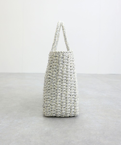 T・S・L（ティーエスエル）の「メタリックミックスペーパートートバッグ（かごバッグ・レディース・ゴールド/ブラック/シルバー・FREE）」の20枚目の写真