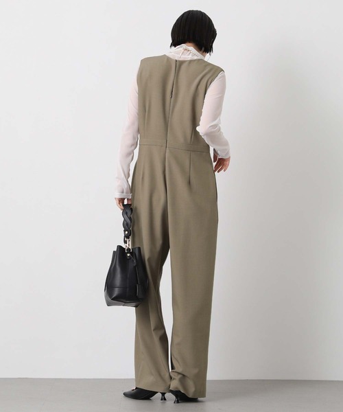 CHIGNON（シニヨン）の「ジャケット付きサロペット（ワンピース・レディース・モカ/ブラック・FREE）」の15枚目の写真