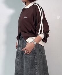 AS KNOW AS plus（アズノゥアズプラス）の「〇クロップド丈 Wジップトラックジャケット【UNISEX ITEM】（ジャージ）」