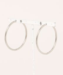 チャイハネ | 【チャイハネ】ラージステンレスフープピアス(ピアス（両耳用）)