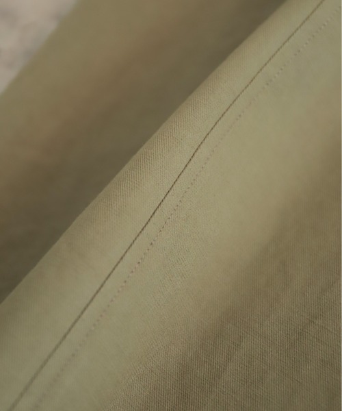 NOMBRE IMPAIR（ノンブルアンペール）の「【予約】コットンリネンツイル　サスペンダーパンツ（サロペット/オーバーオール・レディース・チャコールグレー/カーキ・FREE）」の18枚目の写真